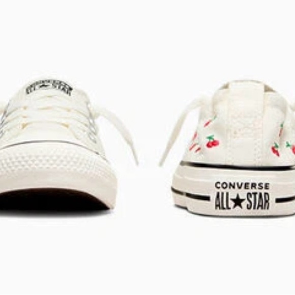 Converse All Star Chuck Taylor Shoreline Slip-on Shoes Women's Cherries 7/7.5 - Picture 14 of 15